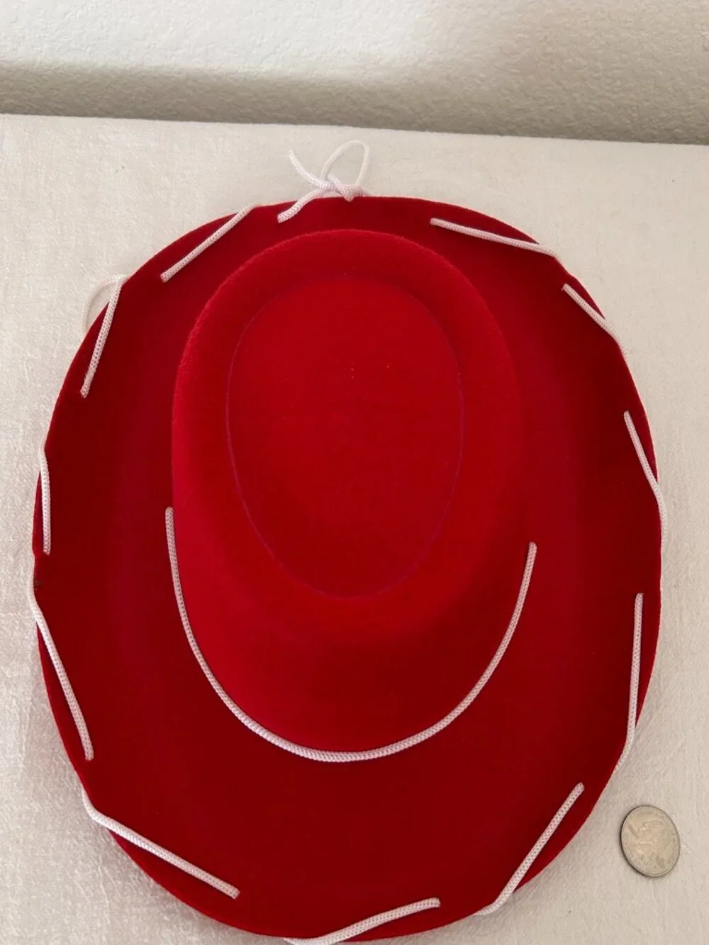 Red Felt Kid's Western Cowboy Hat
